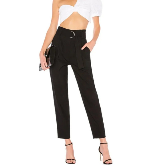 A.L.C Womens Diego Pants Size 2 Black - Picture 2 of 10